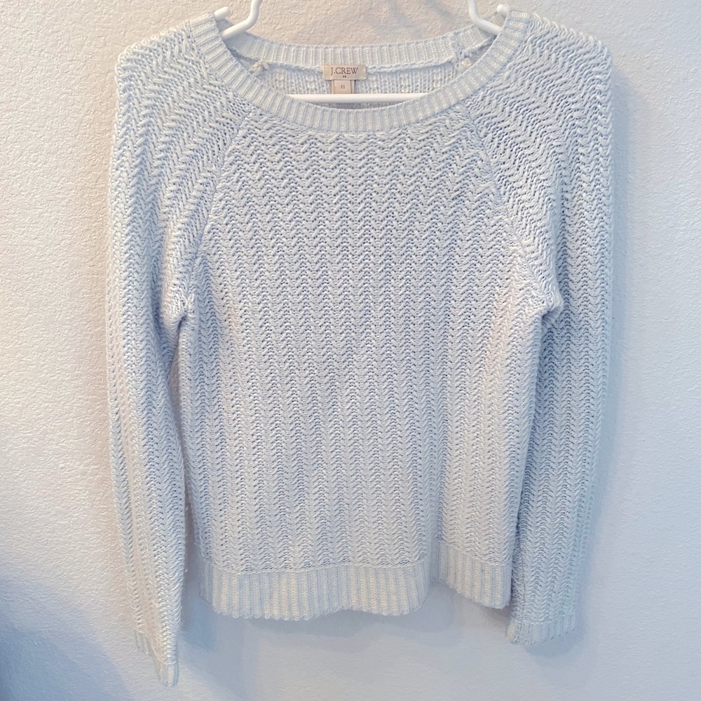 Blue Knit Sweater